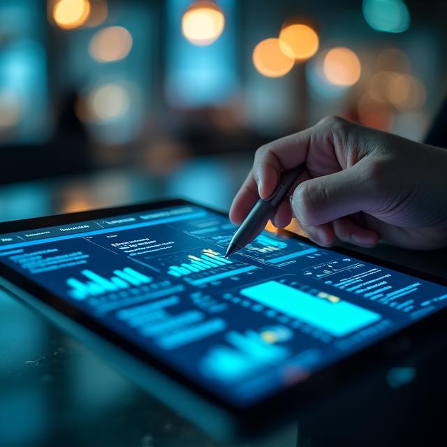 อินโฟกราฟิกกระบวนการทำงานกลยุทธ์